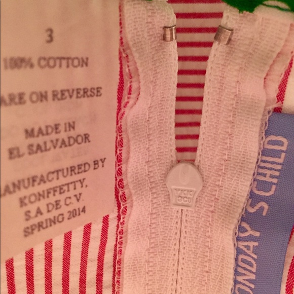 NWT Girl 2T, 3T Red Striped A-line Christmas Dress - Picture 6 of 7